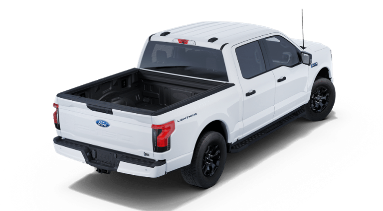 2025 Oxford White Ford F-150 Lightning XLT AWD Truck